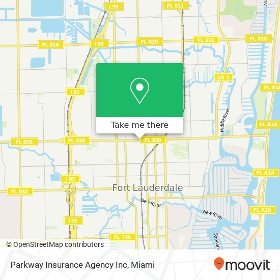 Mapa de Parkway Insurance Agency Inc