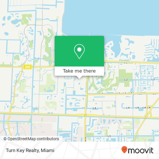 Turn Key Realty map