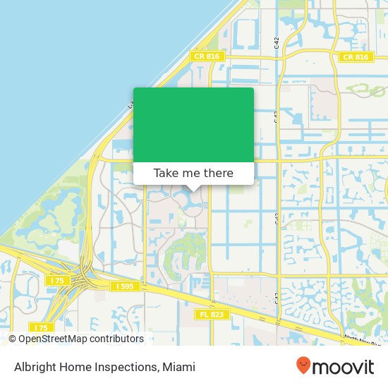 Mapa de Albright Home Inspections