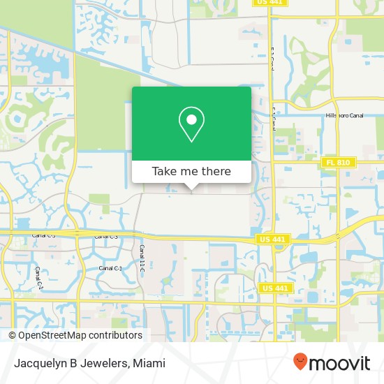 Jacquelyn B Jewelers map