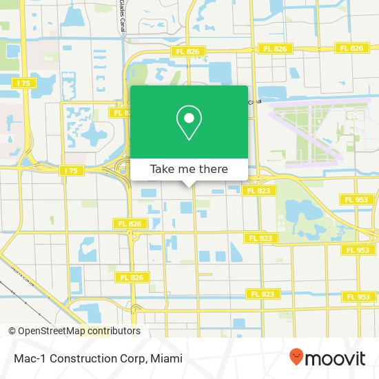 Mac-1 Construction Corp map