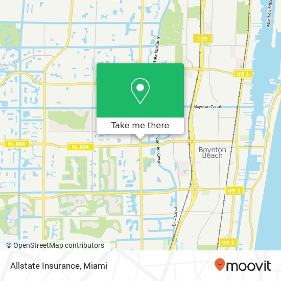 Allstate Insurance map