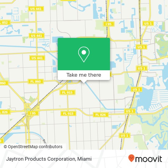 Mapa de Jaytron Products Corporation