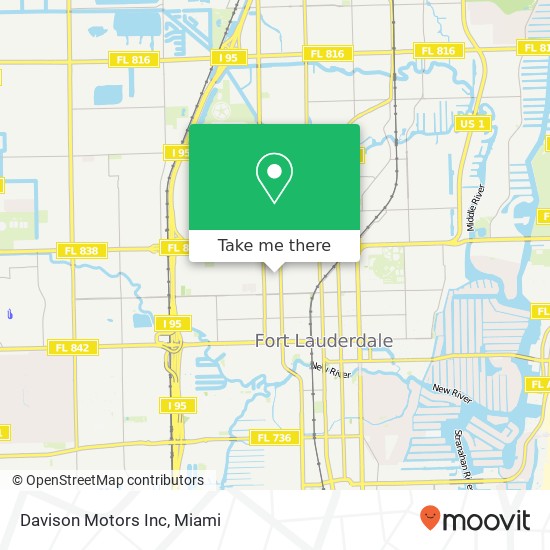 Mapa de Davison Motors Inc