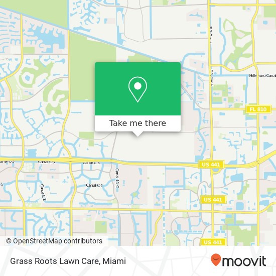 Grass Roots Lawn Care map