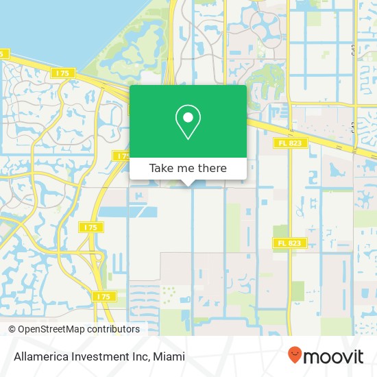 Allamerica Investment Inc map