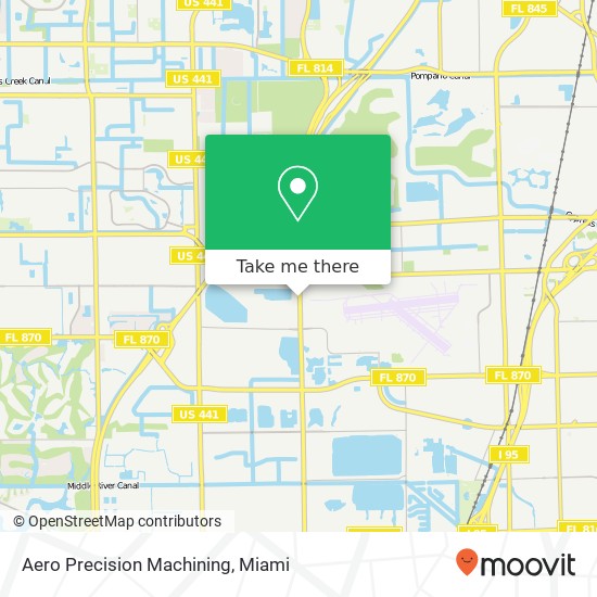 Mapa de Aero Precision Machining