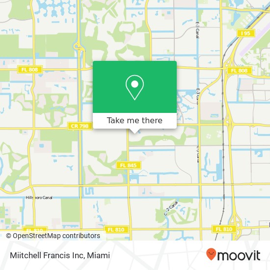 Miitchell Francis Inc map