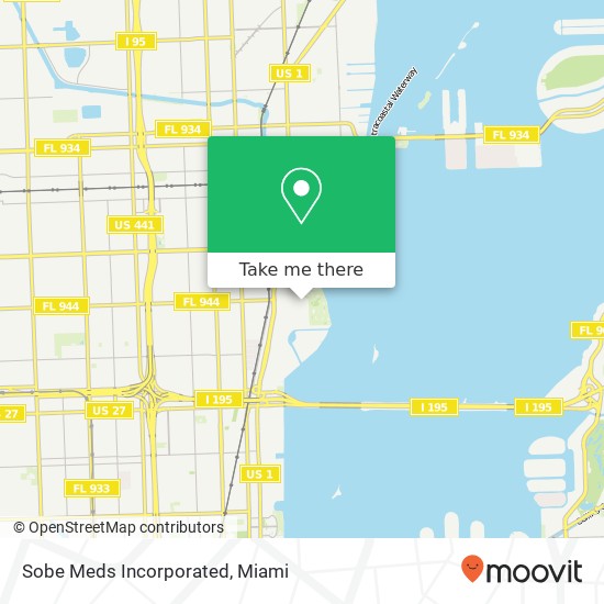 Sobe Meds Incorporated map