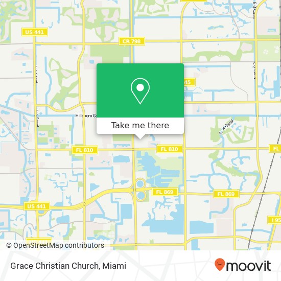 Mapa de Grace Christian Church