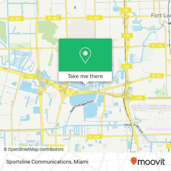 Sportsline Communications map