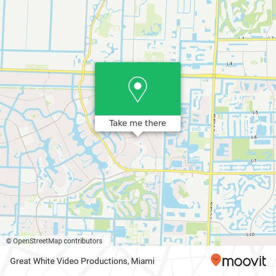 Great White Video Productions map