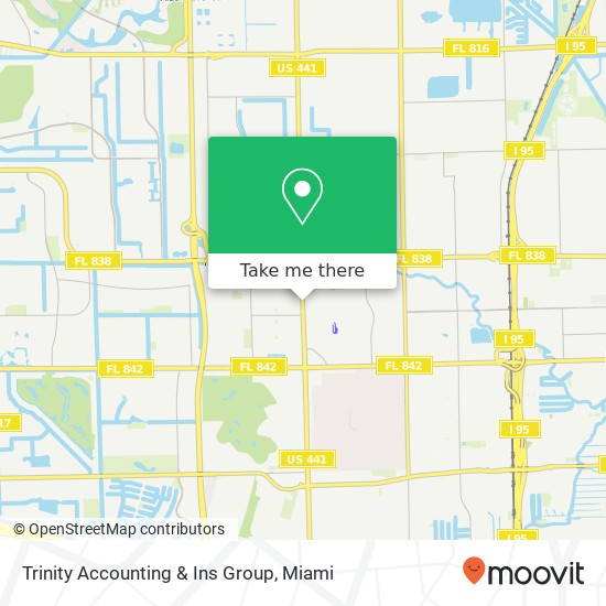 Mapa de Trinity Accounting & Ins Group