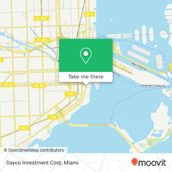 Dayco Investment Corp map