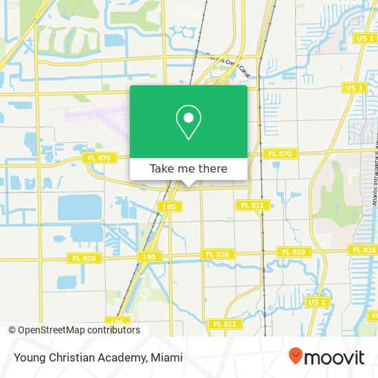 Young Christian Academy map