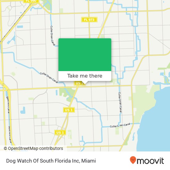 Dog Watch Of South Florida Inc map