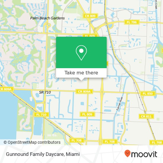 Gunnound Family Daycare map