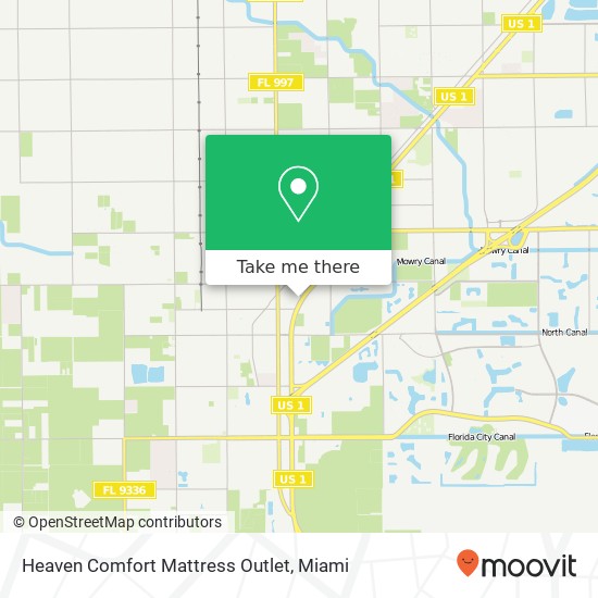 Heaven Comfort Mattress Outlet map