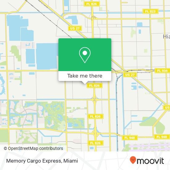 Mapa de Memory Cargo Express