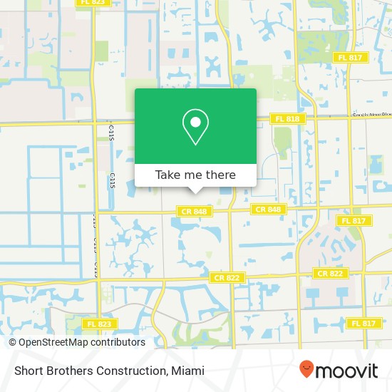 Short Brothers Construction map
