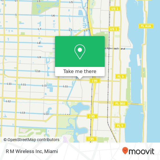 R M Wireless Inc map