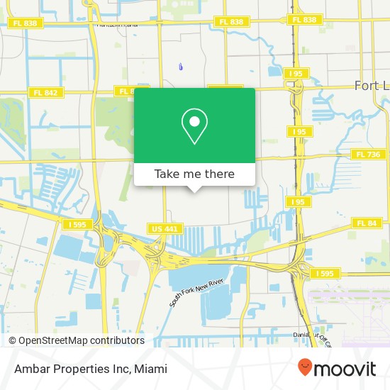 Ambar Properties Inc map