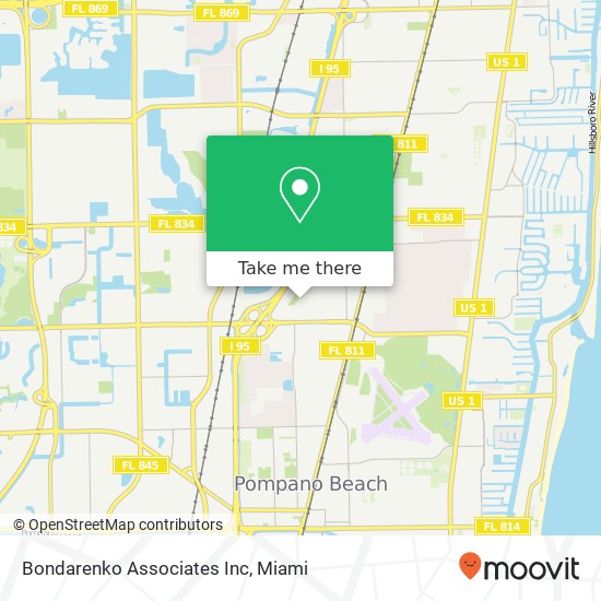Bondarenko Associates Inc map