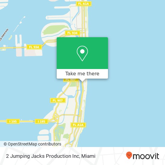 Mapa de 2 Jumping Jacks Production Inc