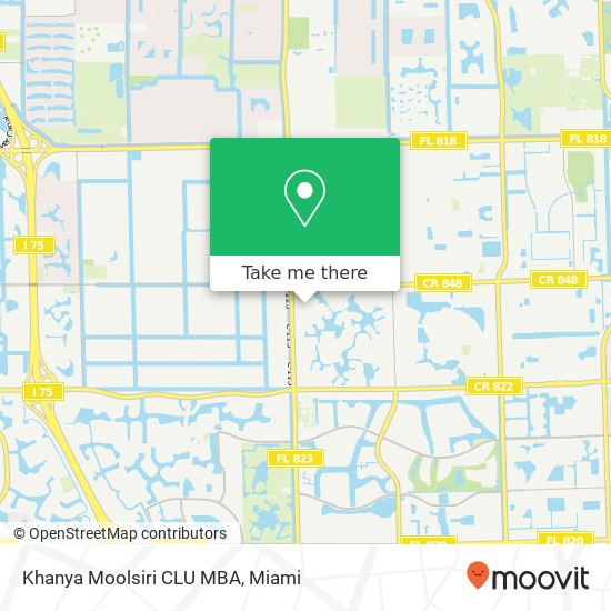Mapa de Khanya Moolsiri CLU MBA