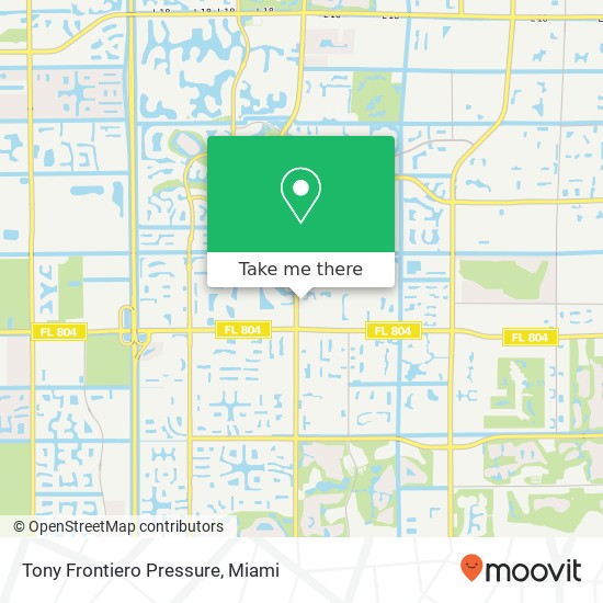 Tony Frontiero Pressure map