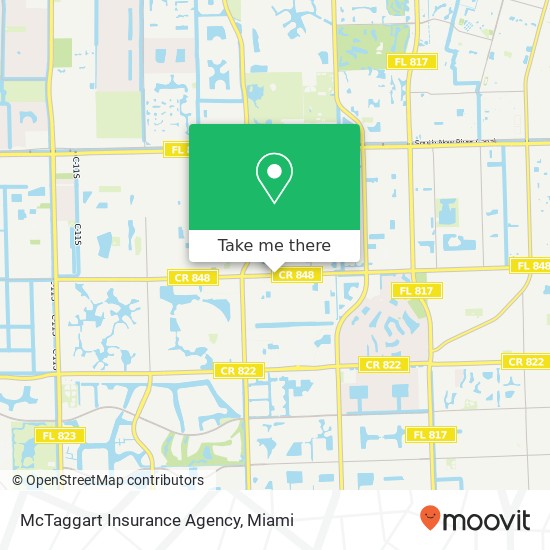 McTaggart Insurance Agency map