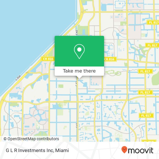 G L R Investments Inc map