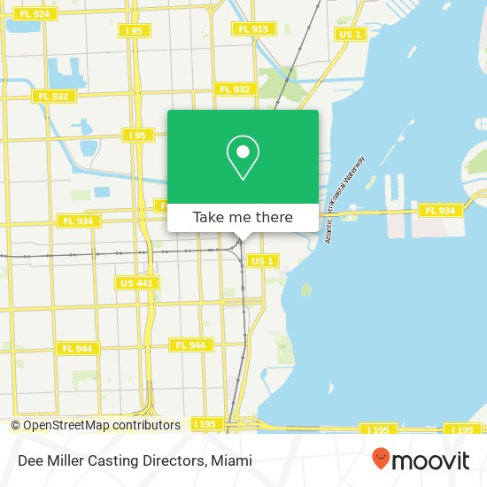 Dee Miller Casting Directors map