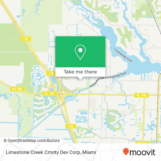 Limestone Creek Cmnty Dev Corp map