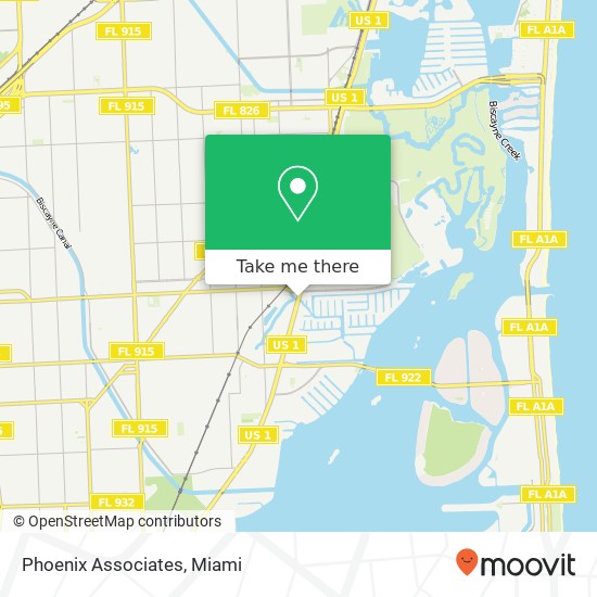 Phoenix Associates map