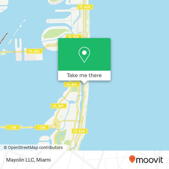 Mayolin LLC map