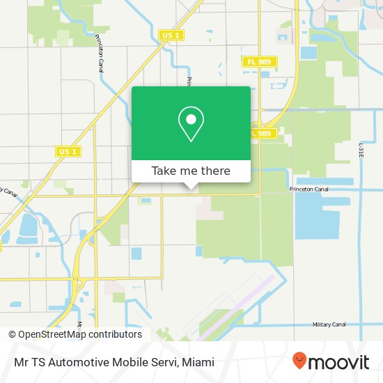 Mapa de Mr TS Automotive Mobile Servi