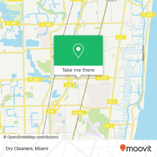 Dry Cleaners map