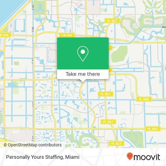 Personally Yours Staffing map