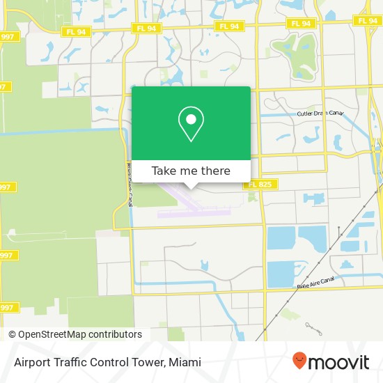 Airport Traffic Control Tower map