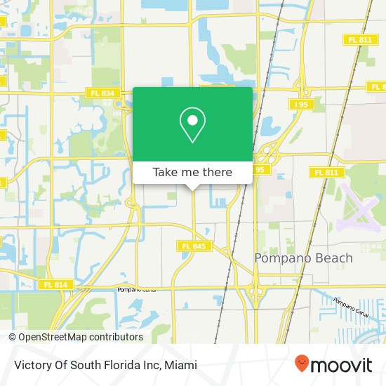 Victory Of South Florida Inc map