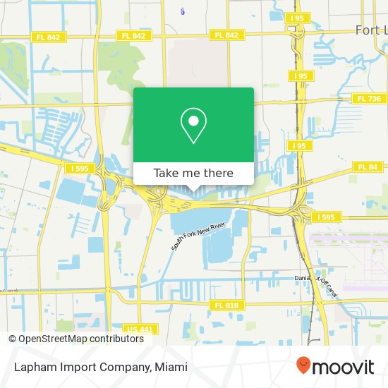 Lapham Import Company map