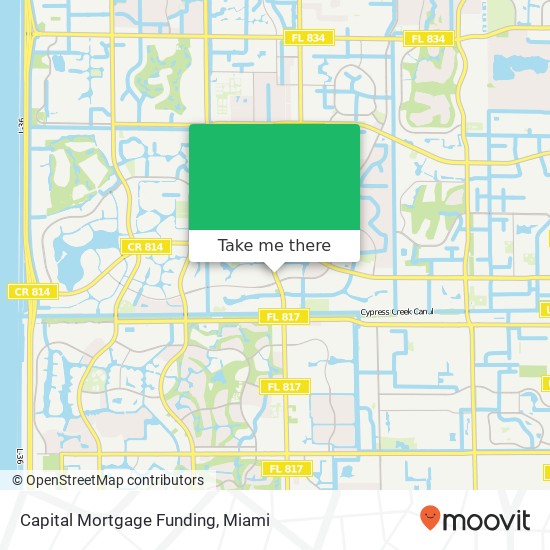 Capital Mortgage Funding map