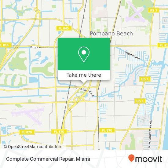 Mapa de Complete Commercial Repair