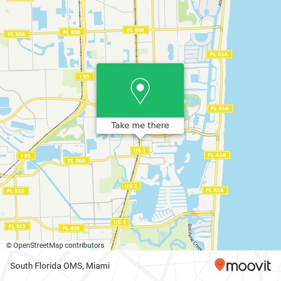 Mapa de South Florida OMS