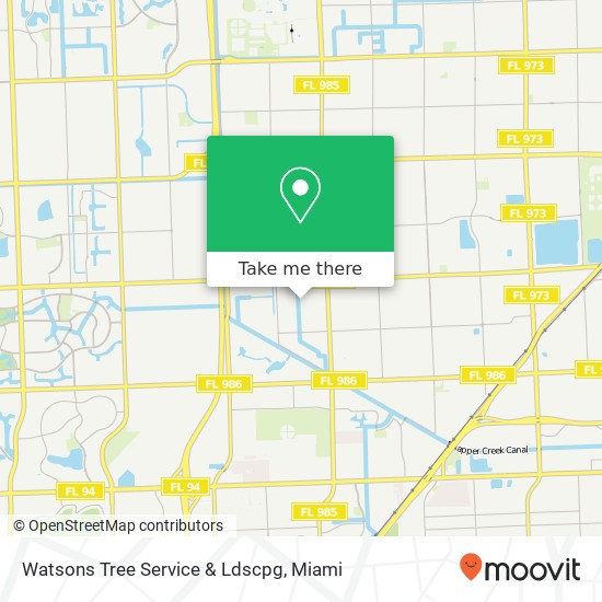 Watsons Tree Service & Ldscpg map