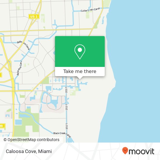 Caloosa Cove map