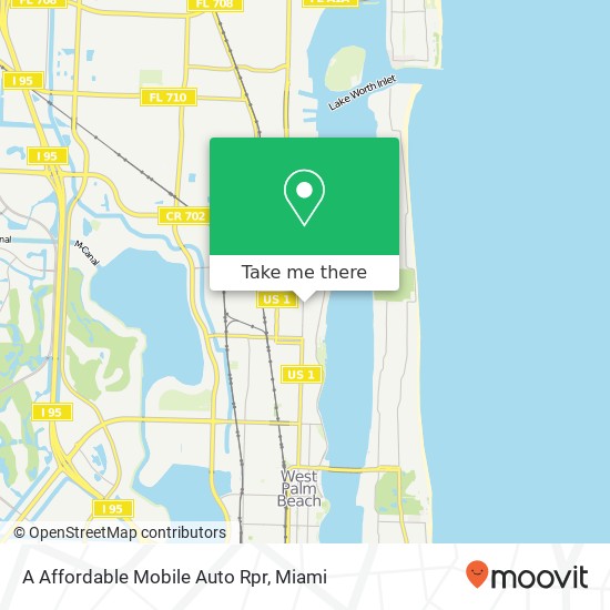 Mapa de A Affordable Mobile Auto Rpr