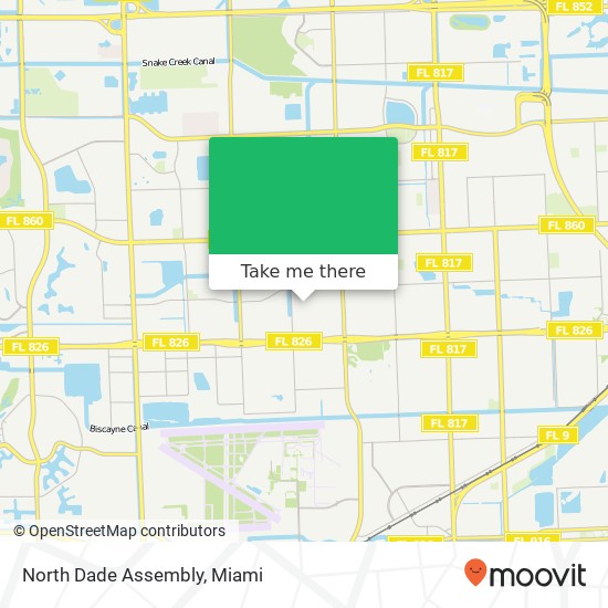 Mapa de North Dade Assembly