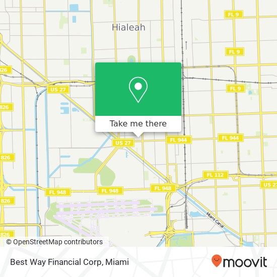 Best Way Financial Corp map